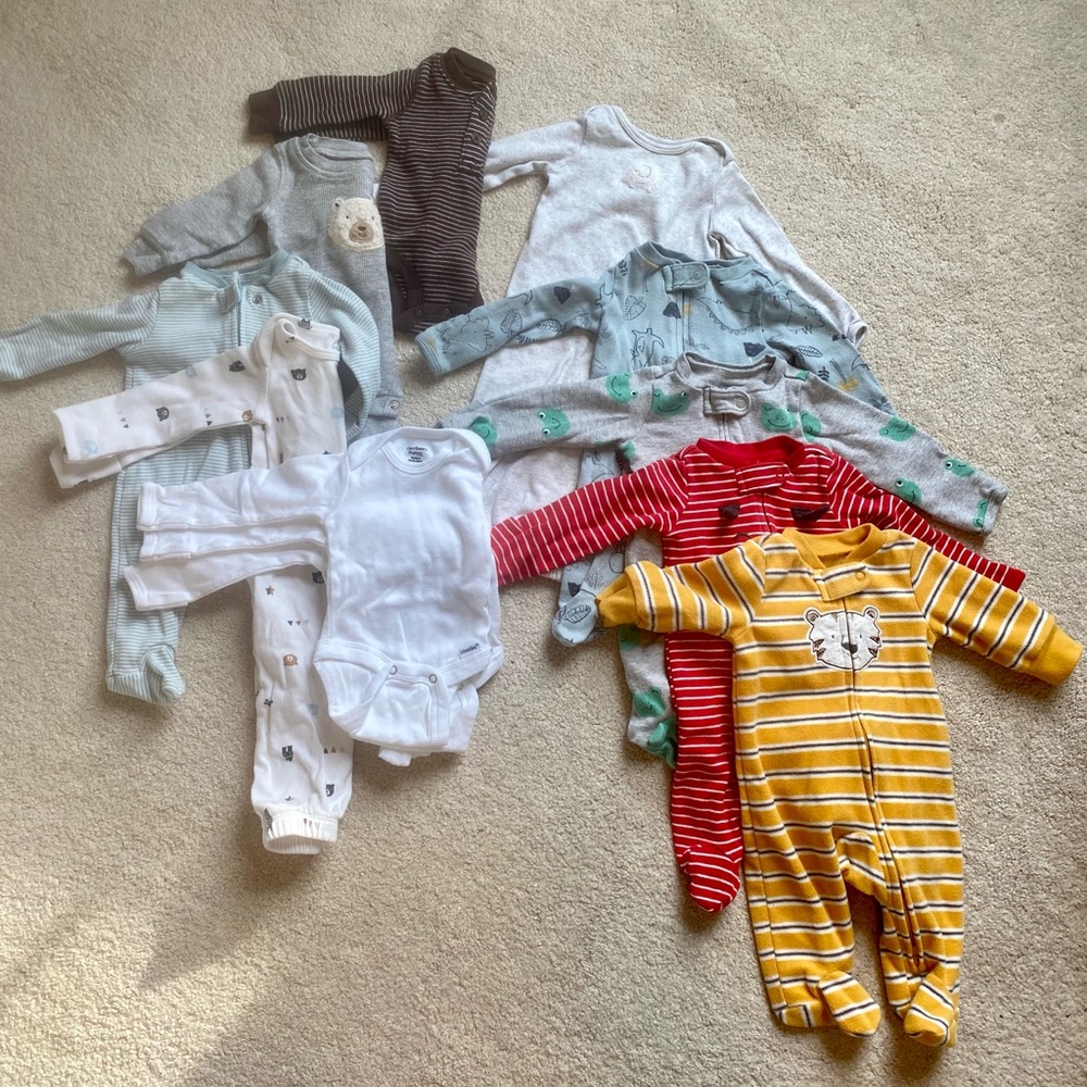 CARTERS Newborn Boy Bundle